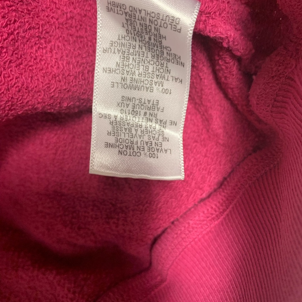 Peleton Raspberry Floral Sweatshirt Size M - Picture 3 of 4